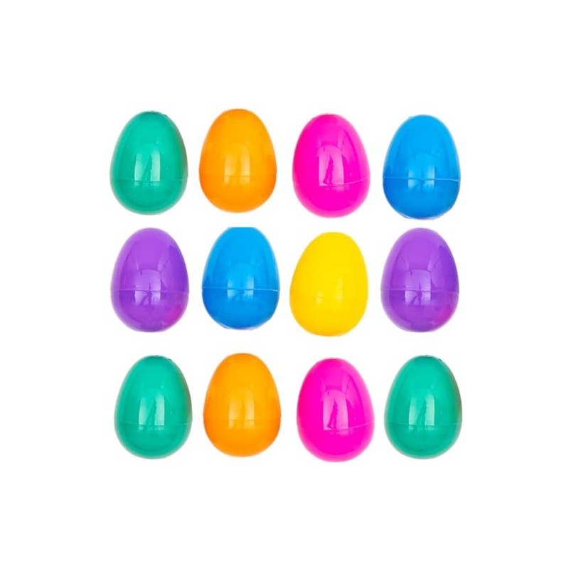 Rhode Island Novelty Easter Eggs Bght Plastic Egg Assortment 144
