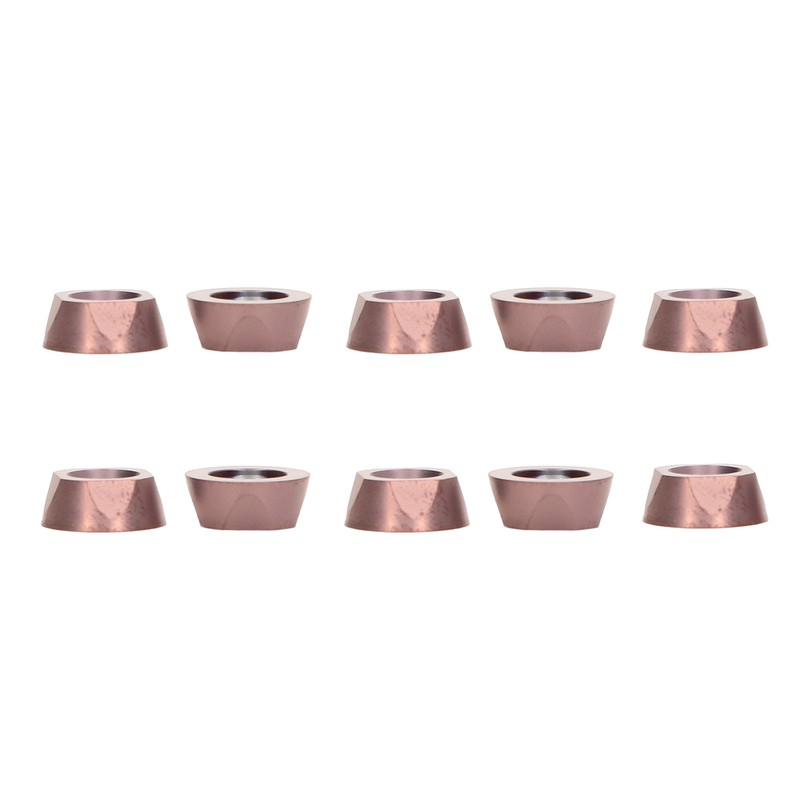 10Pcs Round Carbide Inserts Cutters for DIY CNC Lathe Wood
