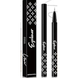 HHLTOH Glitter Diamond Shimmer Liquid Eyeliner, Waterproof, Long Lasting (08# Sky Blue, 1 Count (Pack of 1))