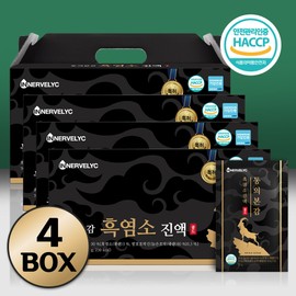 Innerblick Highly concentrated Donguibongam black goat essence 70gx30 packets Antibiotic-free natural grazing efficacy 30 packets, 4 pieces / 이너블릭 고농축 동의본감 흑염소진액 70gx30포 무항생제 자연방목 효능 30포, 4개