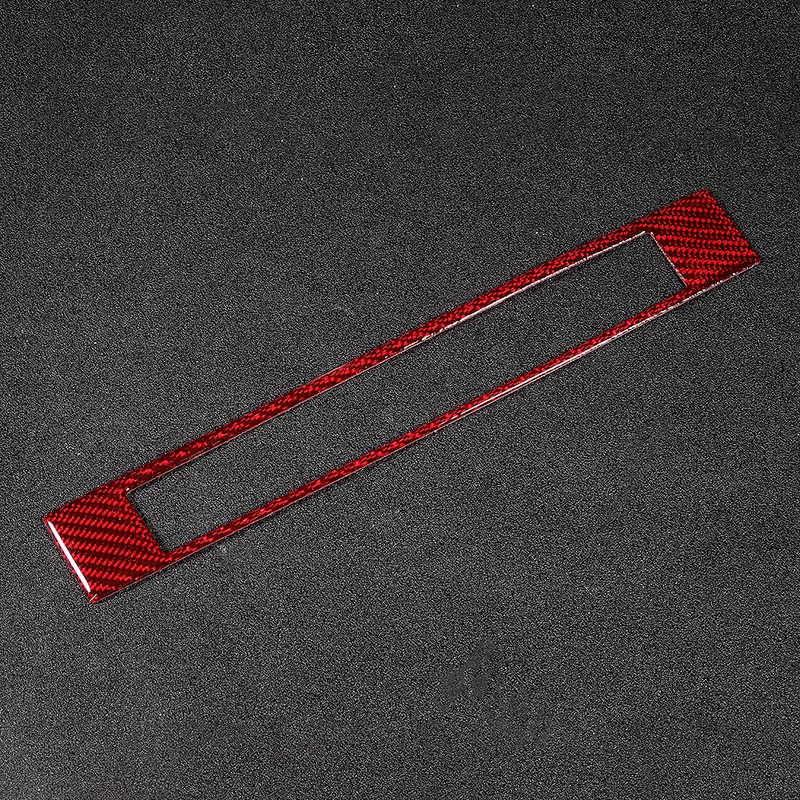 Left Drive Car Center Control Frame Carbon Fiber Decoration Fit