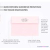 Pink Elephant Baby Shower Thank You Cards with Envelopes (FLAT