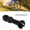 Bicycle Stem Adjustable 60 Riser 130mm 25.4mm Handlebar Stem for