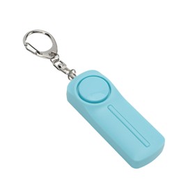 Mini Personal Alarm Keychain with 130dB Loud Siren Safety Self Protection Device Emergency Alert for Elderly Woman Blue