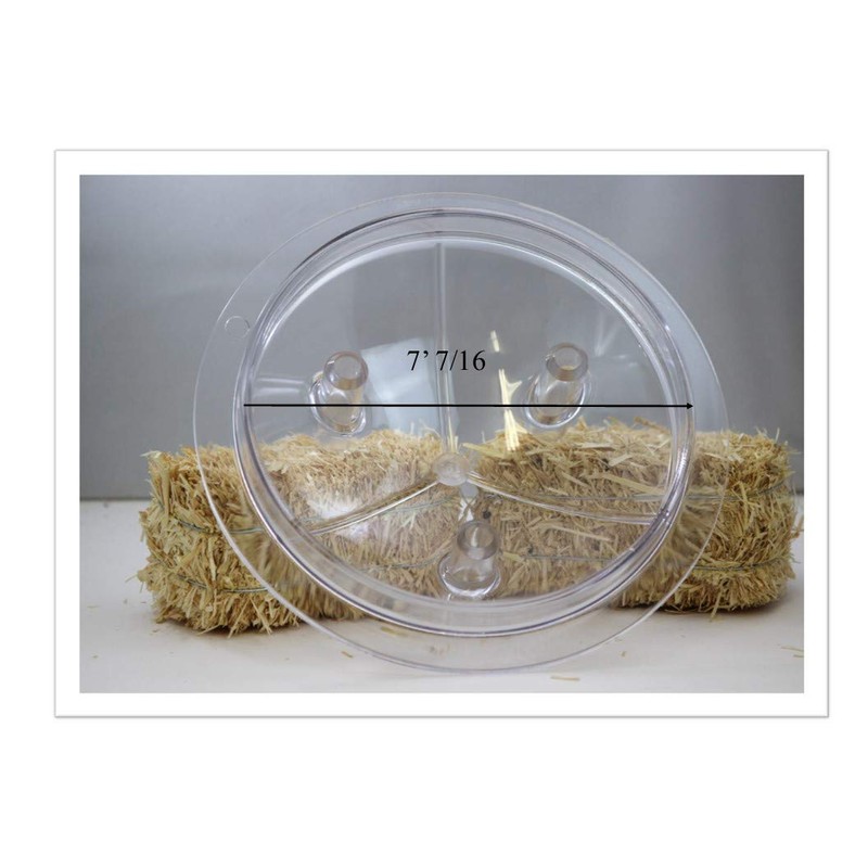10.5 Gallon Milk Bucket Lid and Gasket for Milking Machine