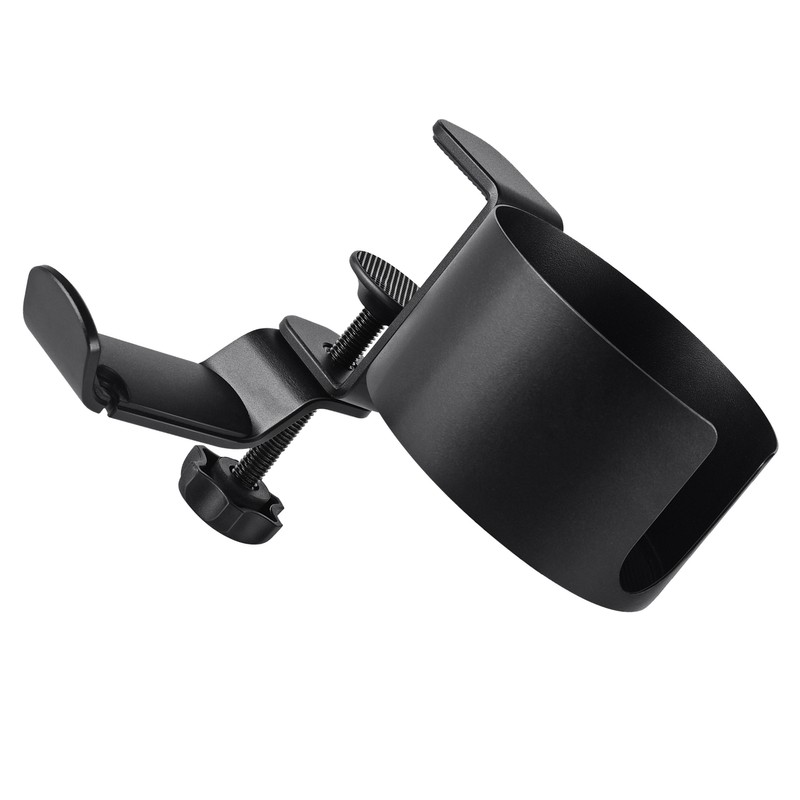 Under Desk Headphones Stand 360 Degrees Rotation Desktop Water Cup