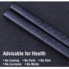 5 Pairs Fiberglass Chopsticks, GLAMFIELDS Reusable Japanese Chinese Chop sticks
