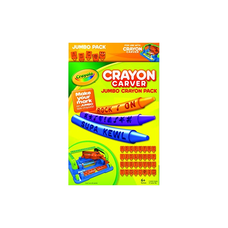 Crayola Crayon Carver, Jumbo Expansion Pack
