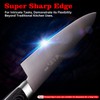 Japanese Chef Knife 9.5 inches, Professional Sushi Knife with Green