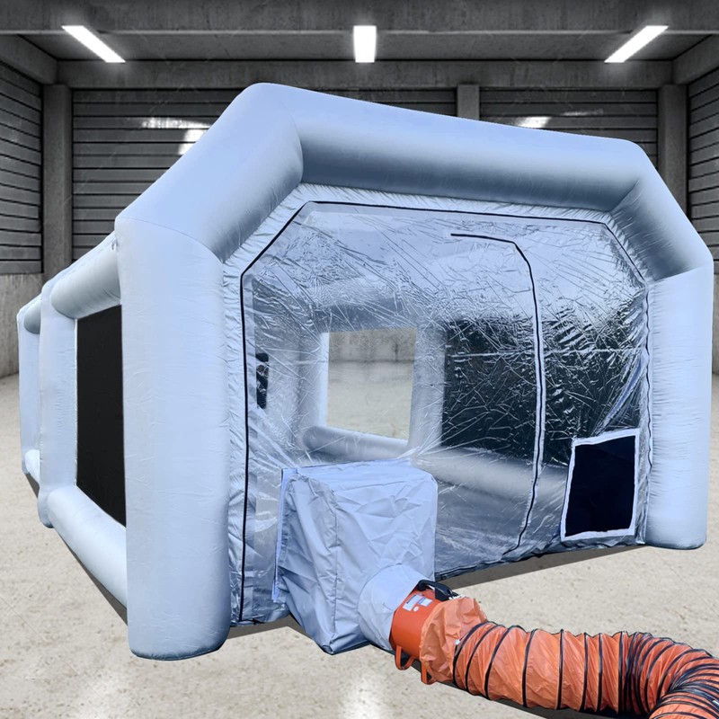 FLAPKWAN Overspray Exhaust Ventilation Device Connection for Additional Airflow, Just