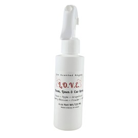 TSA Handmade L.O.V.E Spell Odor Eliminator Room, Linen, and Car, Vehicle Spray for Home Deodorizer, Home Fragrance, Clean Scents, Animal Safe, Non-Alcohol, Non-Aerosol, 4 oz (L.O.V.E.)