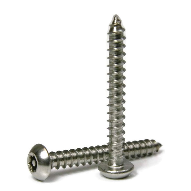 Torx w/Pin Tamper Proof Security Button Head Sheet Metal Screws