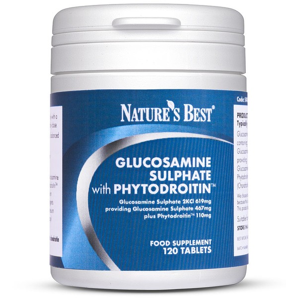 Natures Best Glucosamine & Chondroitin (Phytodroitin, 360 TABLETS IN 3 POTS