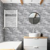 DEWOO 10-Sheet Peel and Stick Wall Tiles PVC Backsplash Back