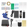 10 Wraps Tattoo Coil Machine Kit Mini Tattoo Power Supply
