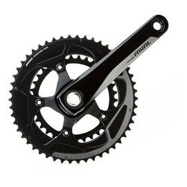 SRAM Rival 22 Crankset - 172.5mm, 11-Speed, 52/36t, 110 BCD, GXP Spindle Interface, Black