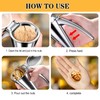 Drado Nutcracker, Zinc Alloy Nut Cracker Lever Principle, Small Force