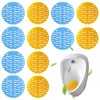 Vueinrg Pack of 12 Urinal Sieves with Scented Urinal Strainer
