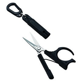 Shimano CT-523N P.E Scissors Sheath Carabiner Size 130 x 37 x 9 cm Black 413604
