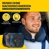 OK Cars ADAC Nackenkissen Flugzeug – Memory Foam Reisekissen mit