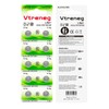 Vtreneg 10 Pack LR41 Button Batteries AG3 392 384 192