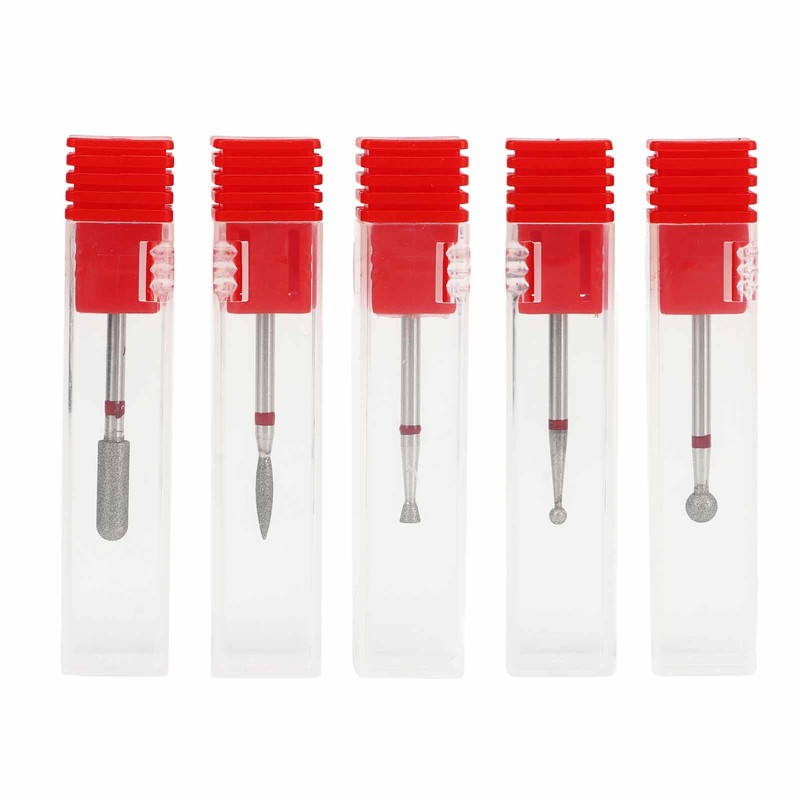 5 Type Nail Art Manicure Drill Bits Nail Drill Bits