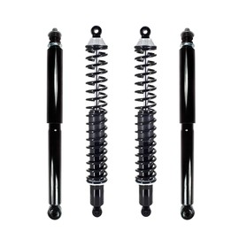 PM Auto Set Front Shock-Rear Complete Shock Absorber Kit Replacement For 1994-2001 Dodge RAM 1500 4WD