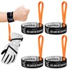 CHERAINTI Glove Leash, Sport Glove Safety Strap 4 Pcs Slim