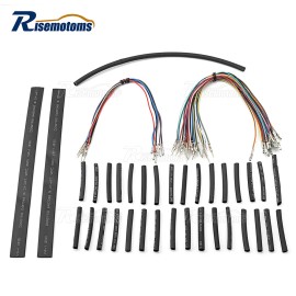 risemotom8 Handlebar 14'' 16'' Wiring Harness Extension Kit For Harley Touring 2007-2013