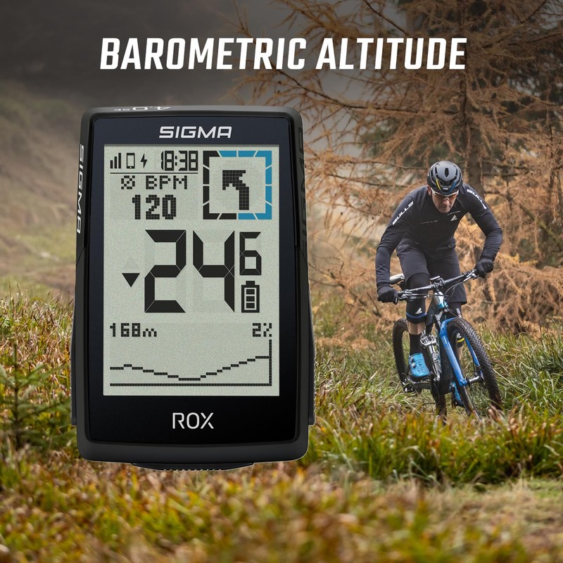 SIGMA ROX 4.0 SE| ciclocomputer wireless GPS e navigazione incl.