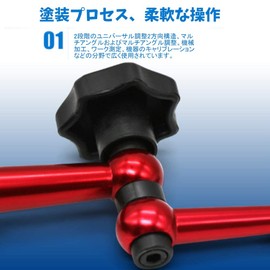 xuuyuu Magnetic Base Holder Magnetic Stand Base Holder Dial Test Indicator Indicator Meter Gauge Measuring Tool Dial Gauge Stand 0-0.8mm for Lathe Leverage