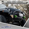 AUTMATCH D Ring Shackle Mount with Backer Plate (2 Pack)