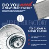 2-Pack Air Filter Factory 4 X 15 X 3/32 Inches