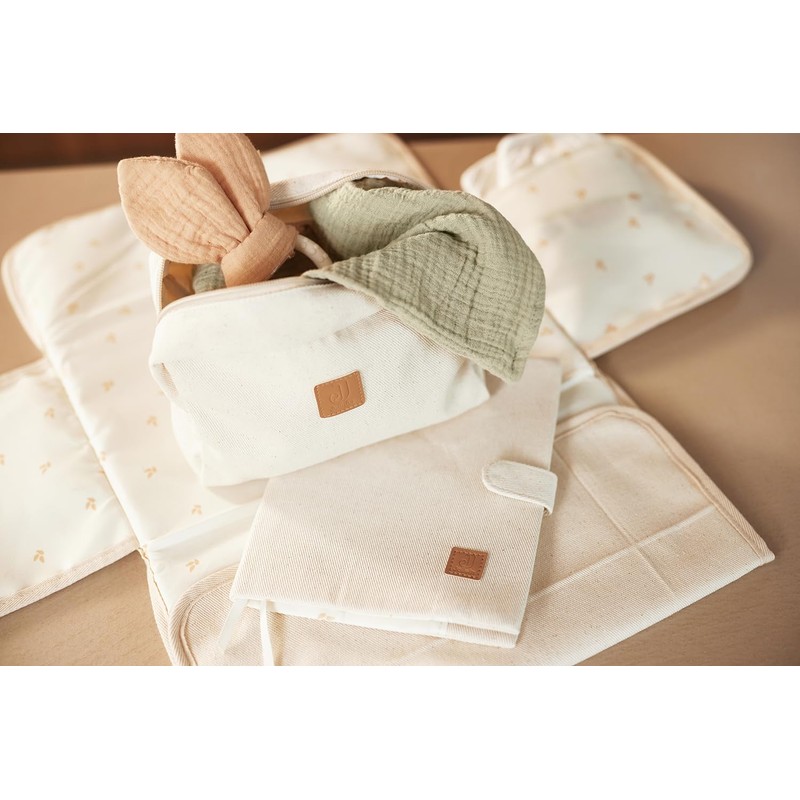 Jollein 096-001-68021 Changing Mat - Twill Beige