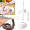 Sausage Machine Funnel 3 Tubes Sausage Enema Tube Meat Grinder