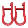ApplianPar 2Pcs Front Left Right Lower Red Tow Hooks for