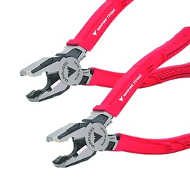 VAMPLIERS 8" Linesman Screw Extractor Pliers (2-Pack) Made in Japan Heavy Duty Combination Plier to Remove Rusted/Damaged/Specialty Screws.