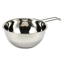 Pearl Metal HB-4136 Bowl with Hand, 7.1 inches (18 cm), Scale Included, Stainless Steel, Dishwasher Safe at Aqua