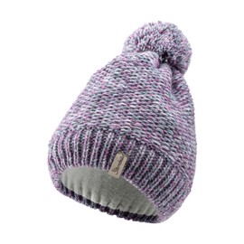 Sterntaler Girls' Knitted Hat Multicoloured, purple