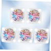 Vaguelly 5 Set Creative Butterfly Nail Art Sequins Delicate Nail