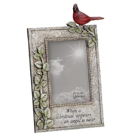 Roman Giftware Inc., Memorial Collection, 11.5" H Cardinal Memorial Frame,Religious, Inspirational, Durable (1x7x11)