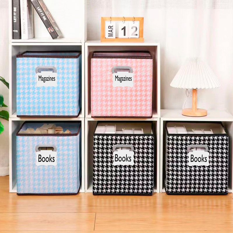 Basket Labels Clip, Include 20 Kitchen Clip Label Holder Removable