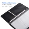 Sooez Leather Professional Business Card Book Holder Organizer, 240 Capacity