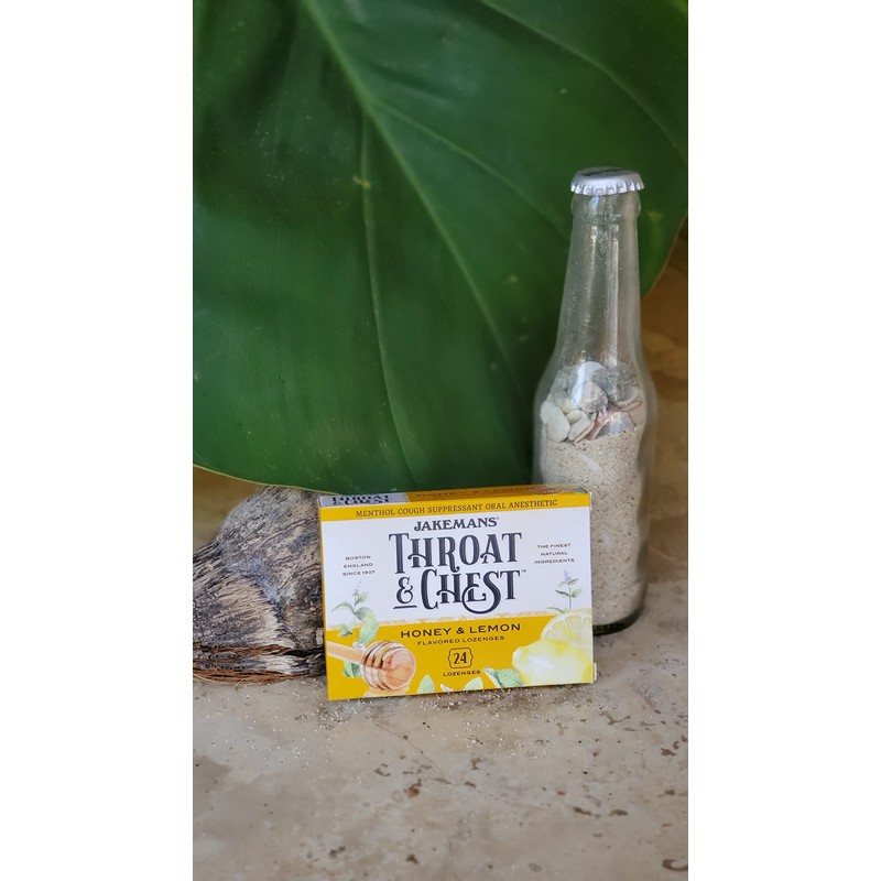 Jakemans Honey and Lemon Throat & Chest Lozenges Cough Drops