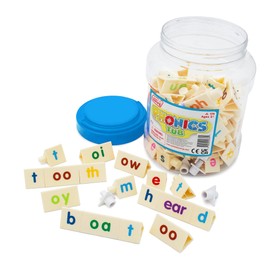Tri-Blocks Tub JL175 Phonics Teaching Aid, Medium
