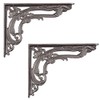 Cast Iron Apple Shelf Brackets
