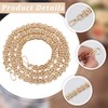 Beebeecraft Purse Chain Strap Golden Metal Bag Replacement Chain Wide