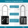 Disecu 2 Pack 4 Digit Combination Lock 2.5 Inch Long