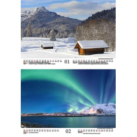 Travel Magic Europe DIN A4 Calendar for 2025 Holiday Beach Travel Europe City and Country Seelenzauber