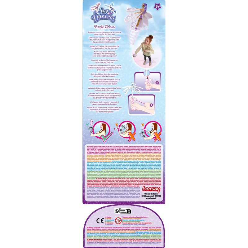 Sky Dancers - Purplelicious - Flying Doll - From 6